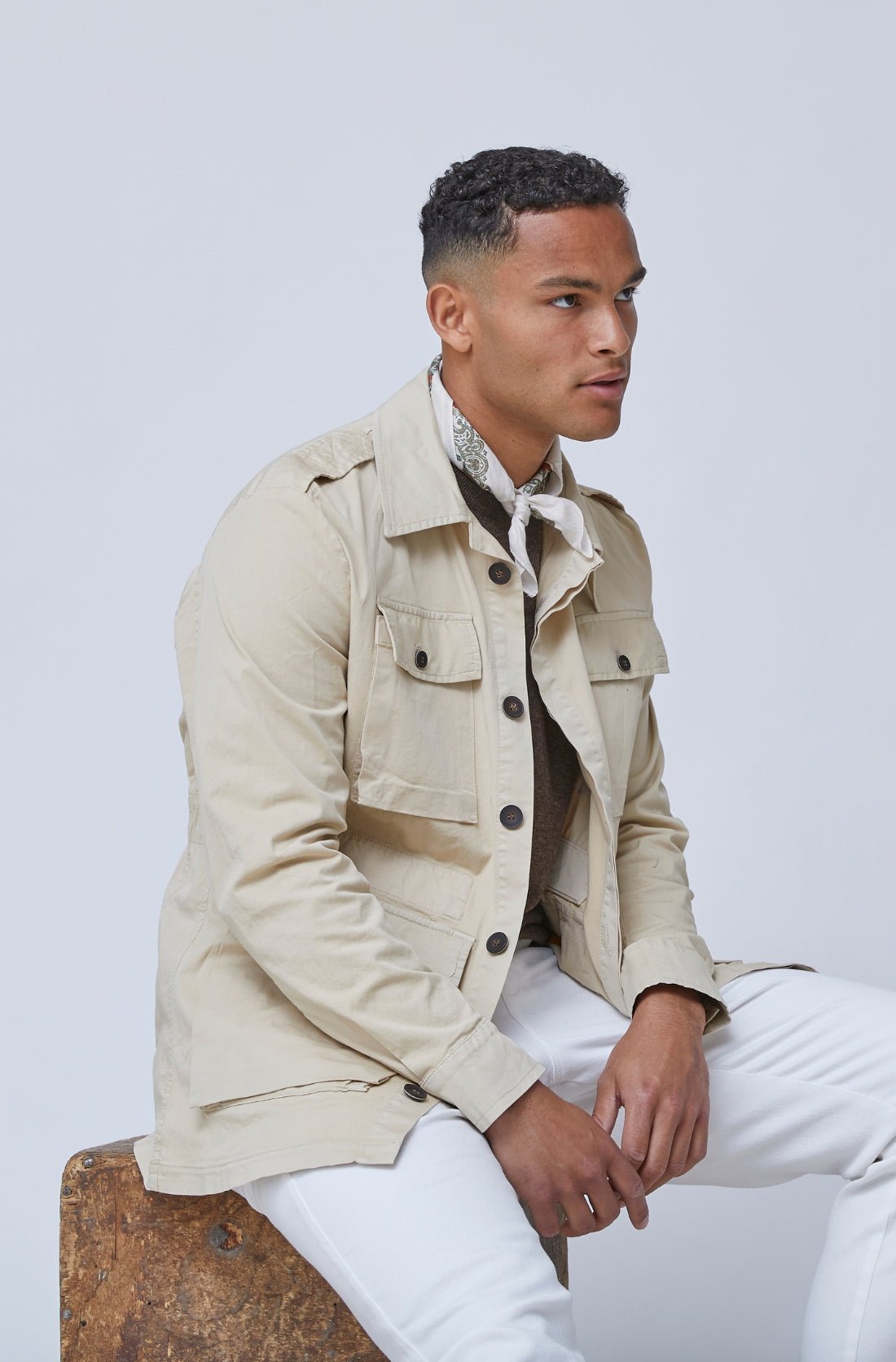 Overshirt / Jakke Beige | Skagen-clothing.dk